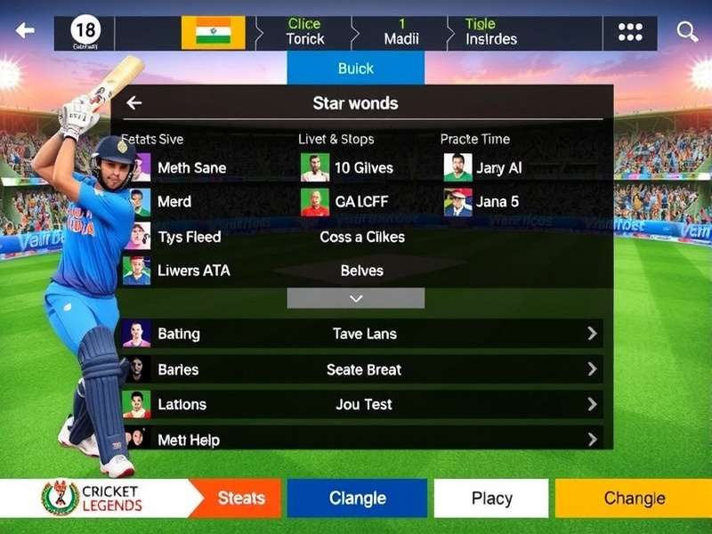 Cricket Legends India 2 gameplay screenshot